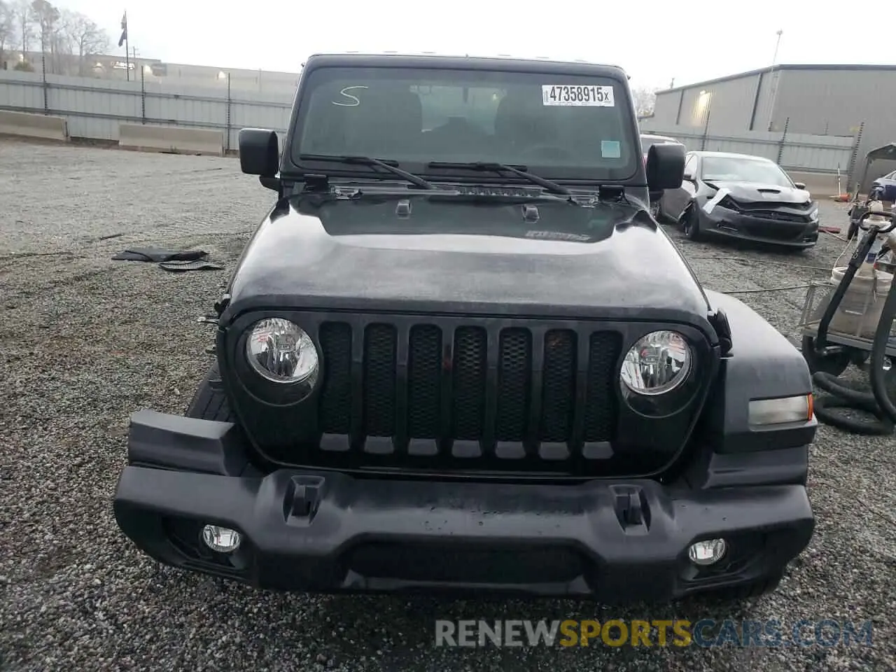 5 Фотография поврежденного автомобиля 1C4HJXDG0PW626672 JEEP WRANGLER 2023