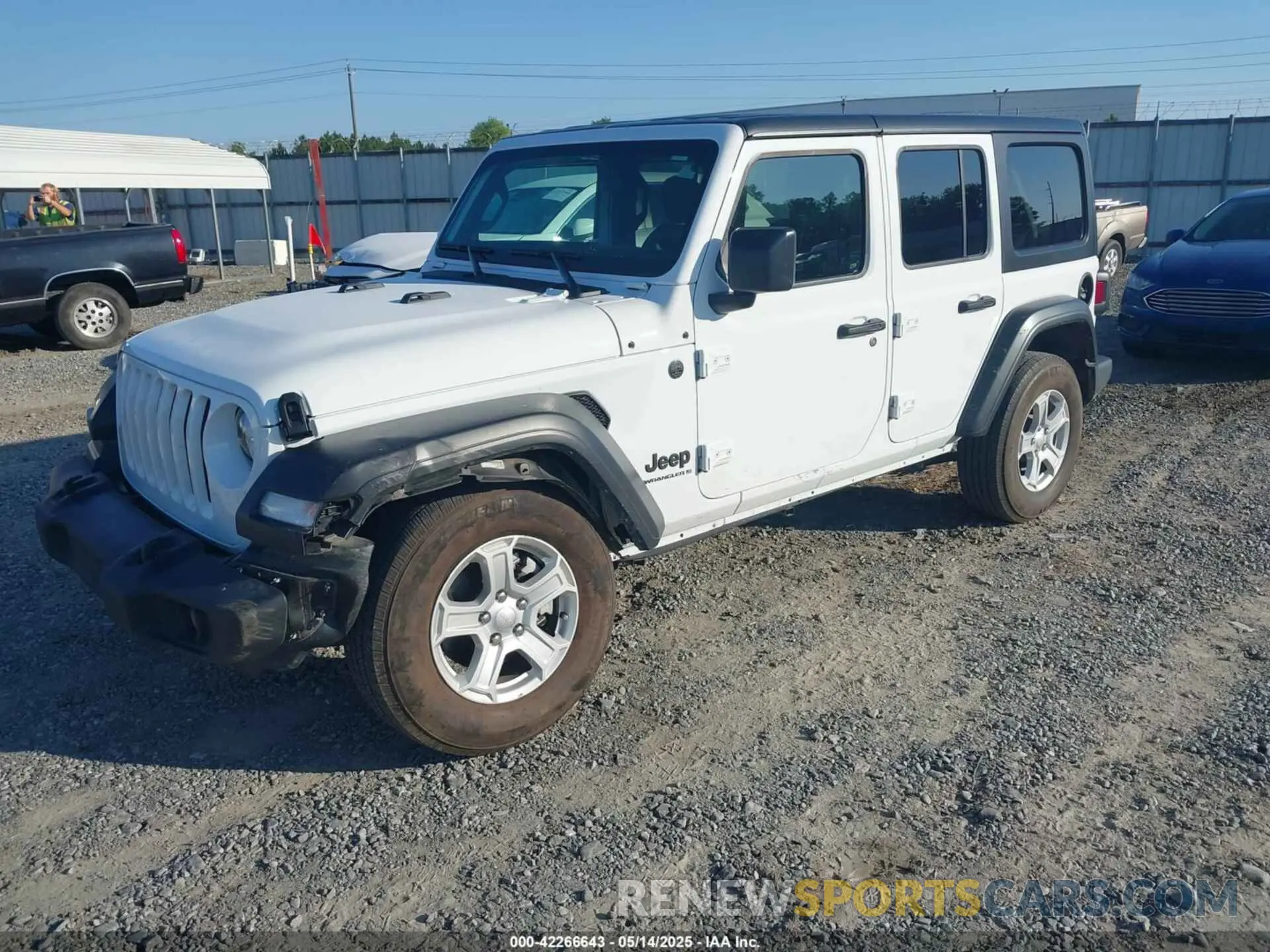 2 Фотография поврежденного автомобиля 1C4HJXDG1PW531053 JEEP WRANGLER 2023