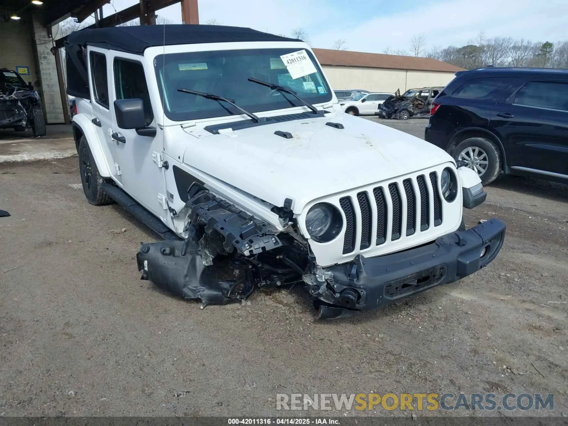 1 Фотография поврежденного автомобиля 1C4HJXDG1PW578230 JEEP WRANGLER 2023