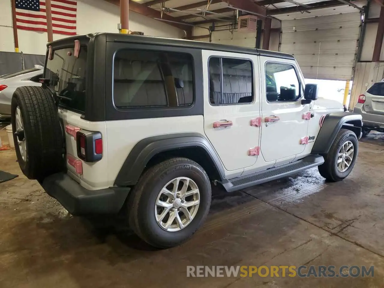 3 Photograph of a damaged car 1C4HJXDG1PW619939 JEEP WRANGLER 2023