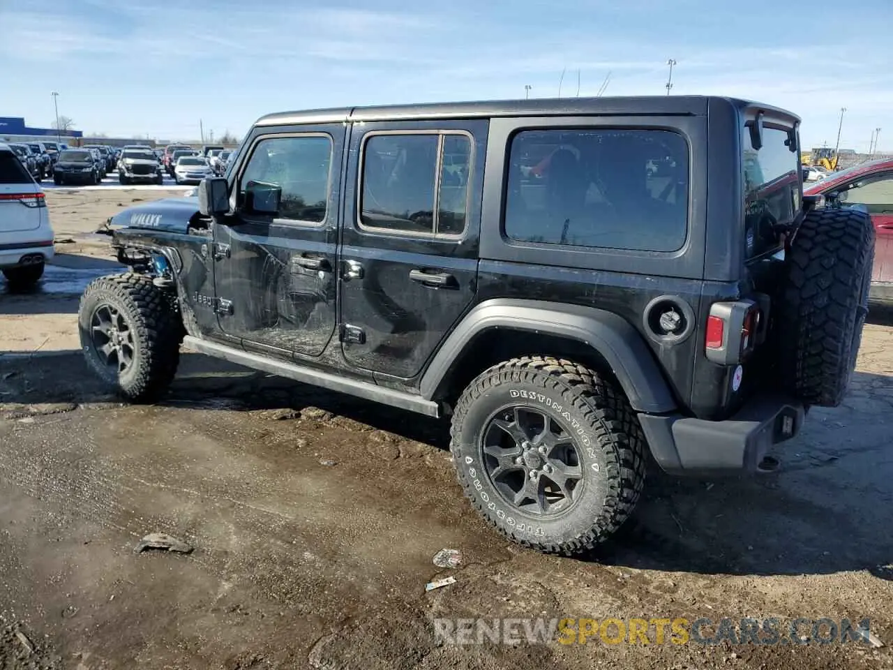 2 Фотография поврежденного автомобиля 1C4HJXDG2PW520109 JEEP WRANGLER 2023