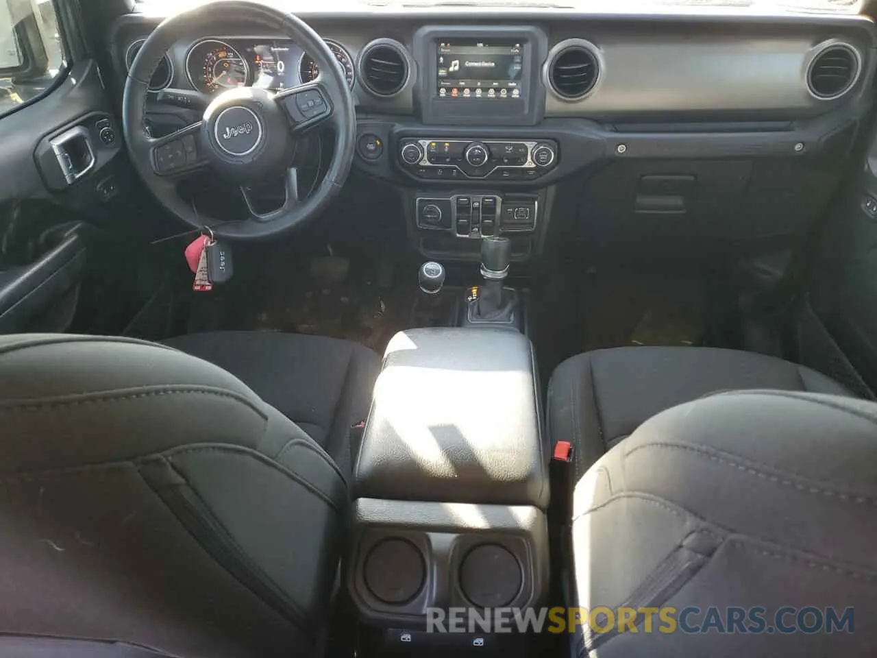 8 Фотография поврежденного автомобиля 1C4HJXDG2PW520109 JEEP WRANGLER 2023