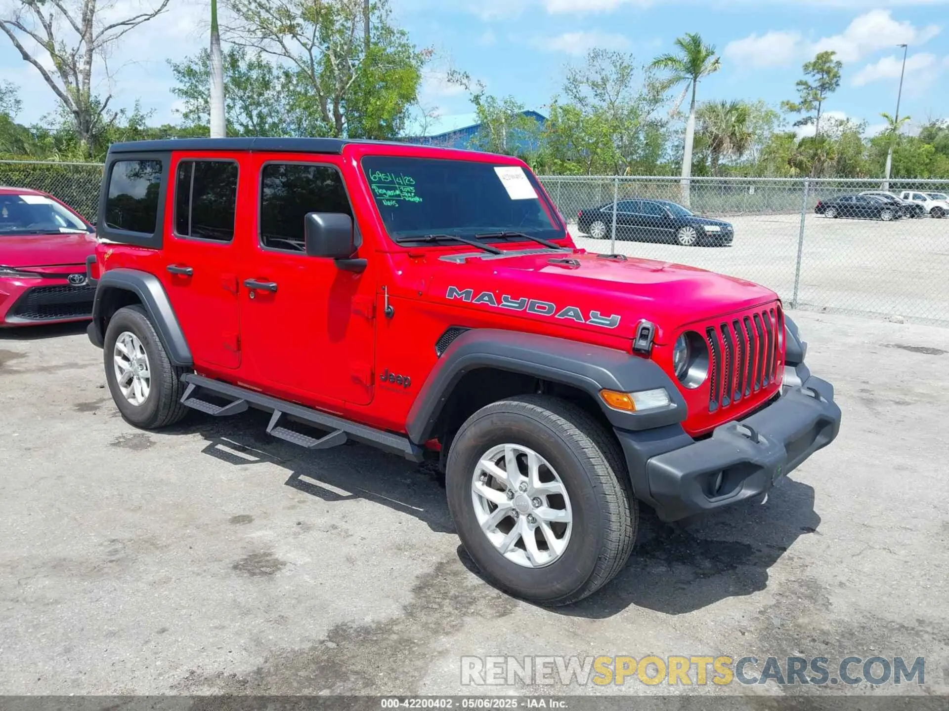 1 Фотография поврежденного автомобиля 1C4HJXDG4PW678113 JEEP WRANGLER 2023