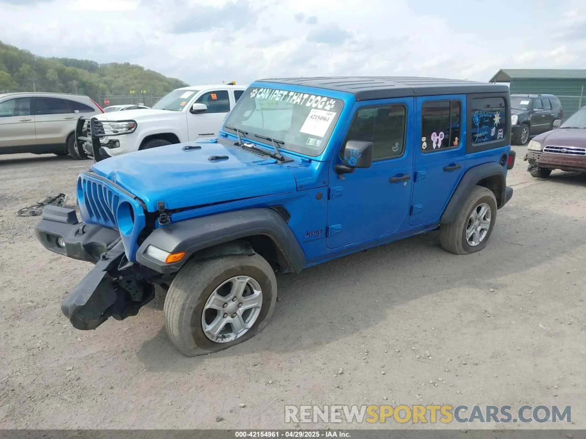 2 Фотография поврежденного автомобиля 1C4HJXDG5PW530309 JEEP WRANGLER 2023