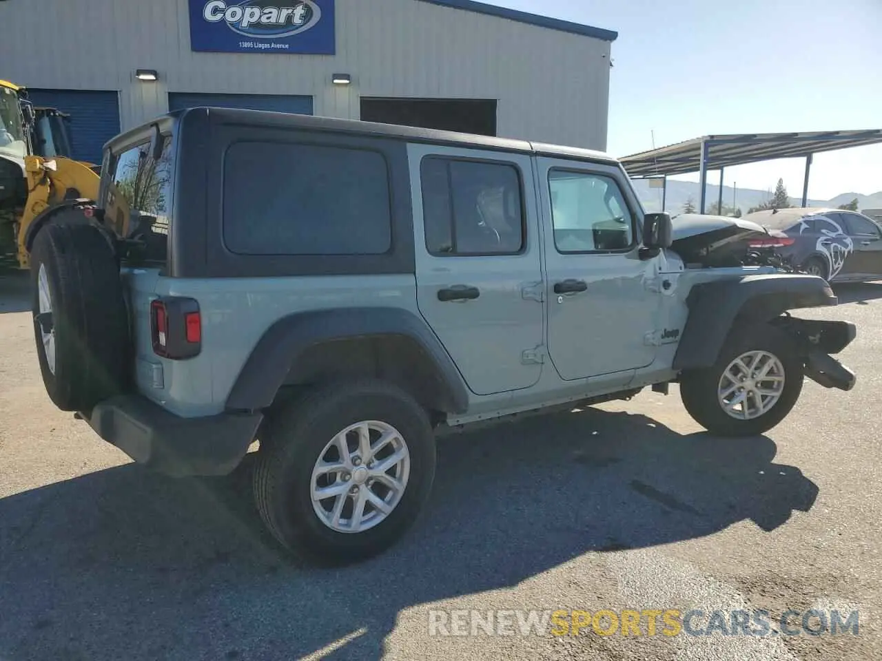 3 Photograph of a damaged car 1C4HJXDG5PW623797 JEEP WRANGLER 2023
