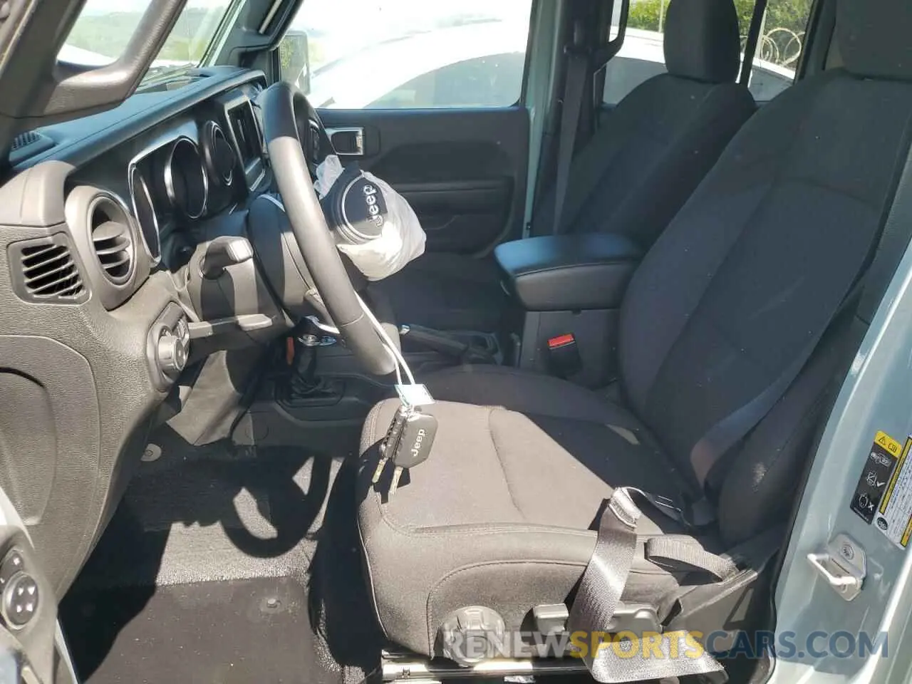 7 Photograph of a damaged car 1C4HJXDG5PW623797 JEEP WRANGLER 2023