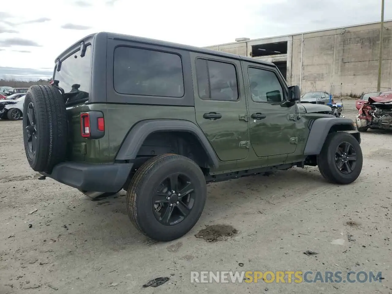 3 Photograph of a damaged car 1C4HJXDG5PW648280 JEEP WRANGLER 2023