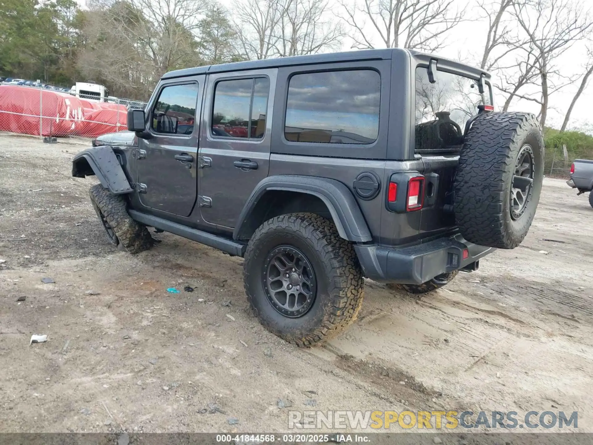 3 Фотография поврежденного автомобиля 1C4HJXDG7PW501555 JEEP WRANGLER 2023