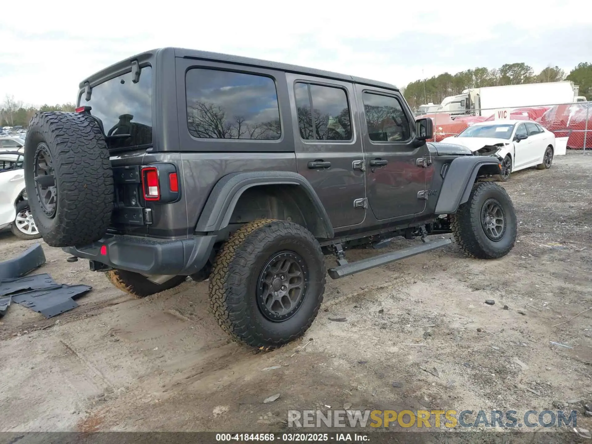 4 Фотография поврежденного автомобиля 1C4HJXDG7PW501555 JEEP WRANGLER 2023
