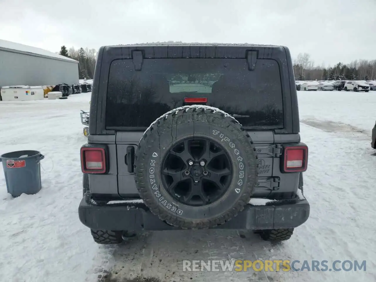 6 Photograph of a damaged car 1C4HJXDG9PW563264 JEEP WRANGLER 2023