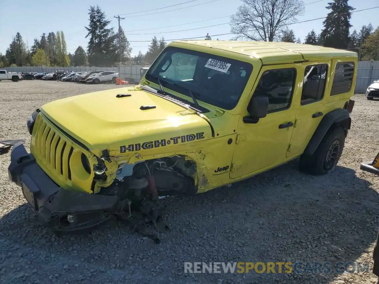 1 Фотография поврежденного автомобиля 1C4HJXDG9PW644040 JEEP WRANGLER 2023
