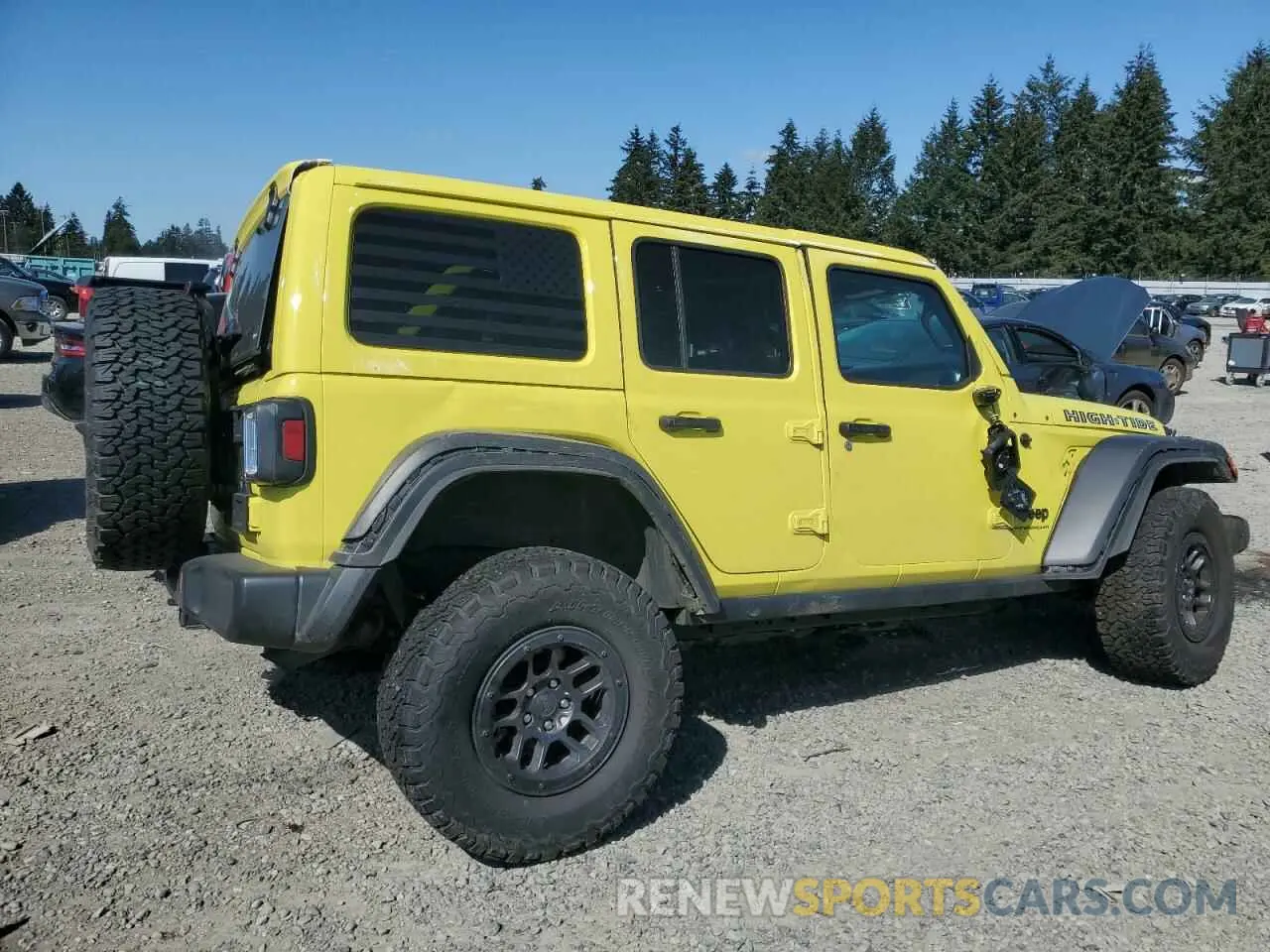 3 Фотография поврежденного автомобиля 1C4HJXDG9PW644040 JEEP WRANGLER 2023
