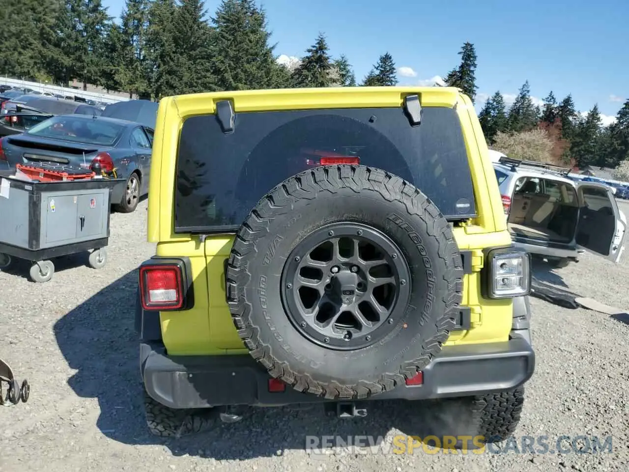 6 Фотография поврежденного автомобиля 1C4HJXDG9PW644040 JEEP WRANGLER 2023