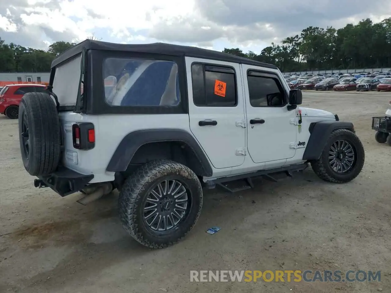 3 Photograph of a damaged car 1C4HJXDGXPW596127 JEEP WRANGLER 2023