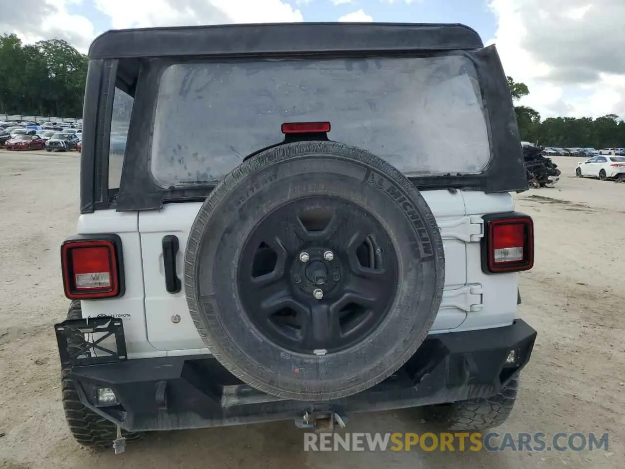6 Photograph of a damaged car 1C4HJXDGXPW596127 JEEP WRANGLER 2023