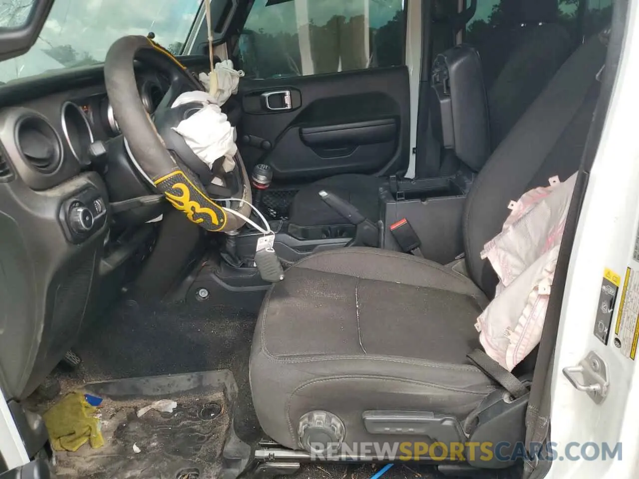 7 Photograph of a damaged car 1C4HJXDGXPW596127 JEEP WRANGLER 2023