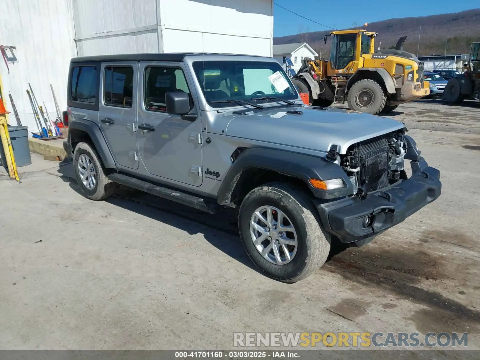 1 Photograph of a damaged car 1C4HJXDGXPW657346 JEEP WRANGLER 2023