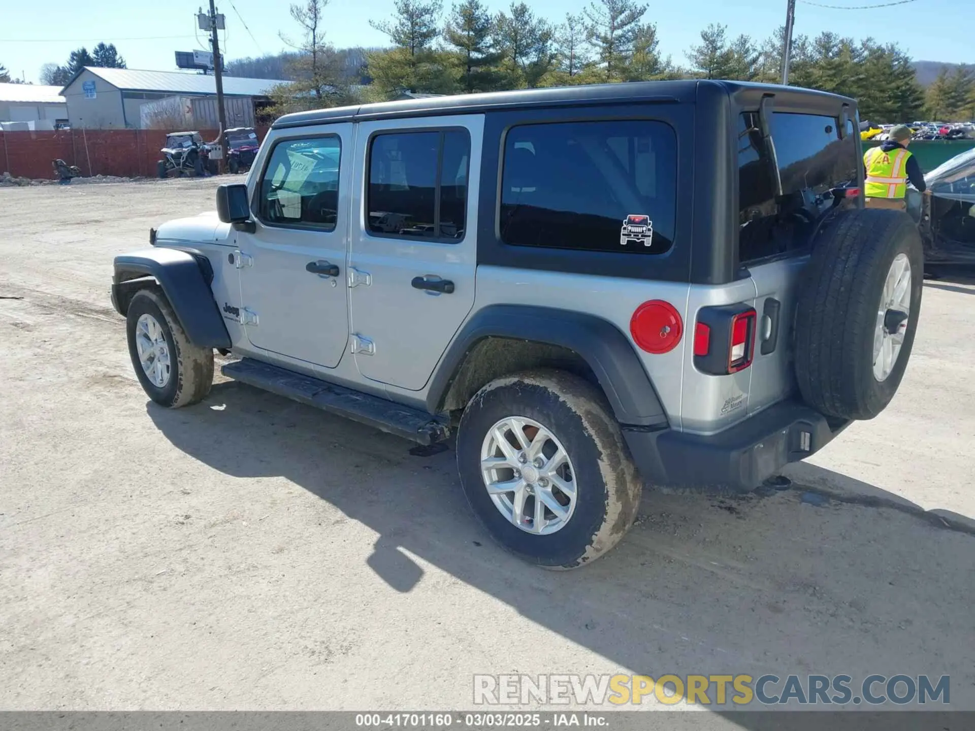 3 Photograph of a damaged car 1C4HJXDGXPW657346 JEEP WRANGLER 2023
