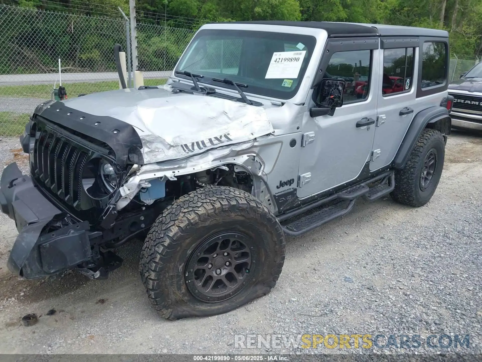 2 Photograph of a damaged car 1C4HJXDN0PW511682 JEEP WRANGLER 2023