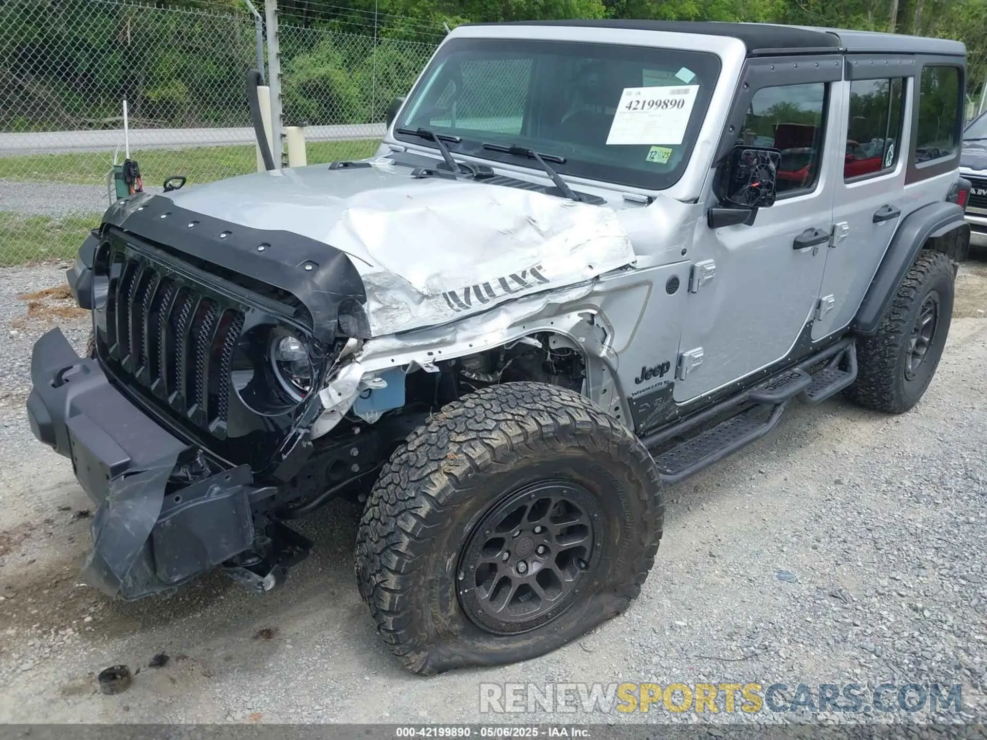 6 Photograph of a damaged car 1C4HJXDN0PW511682 JEEP WRANGLER 2023