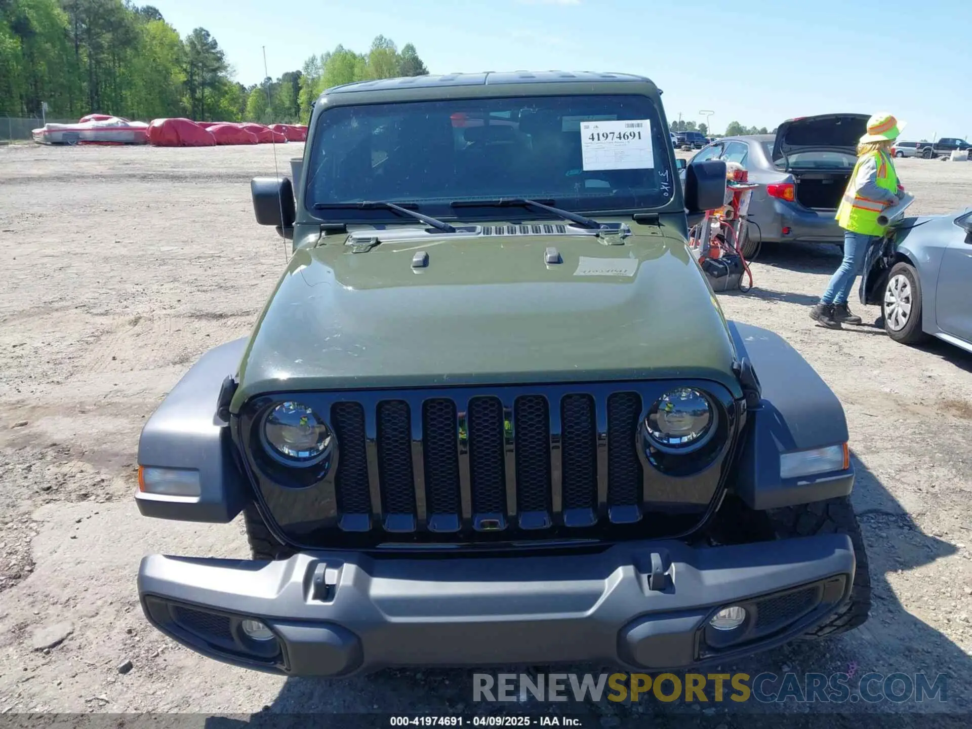 12 Photograph of a damaged car 1C4HJXDN0PW695795 JEEP WRANGLER 2023