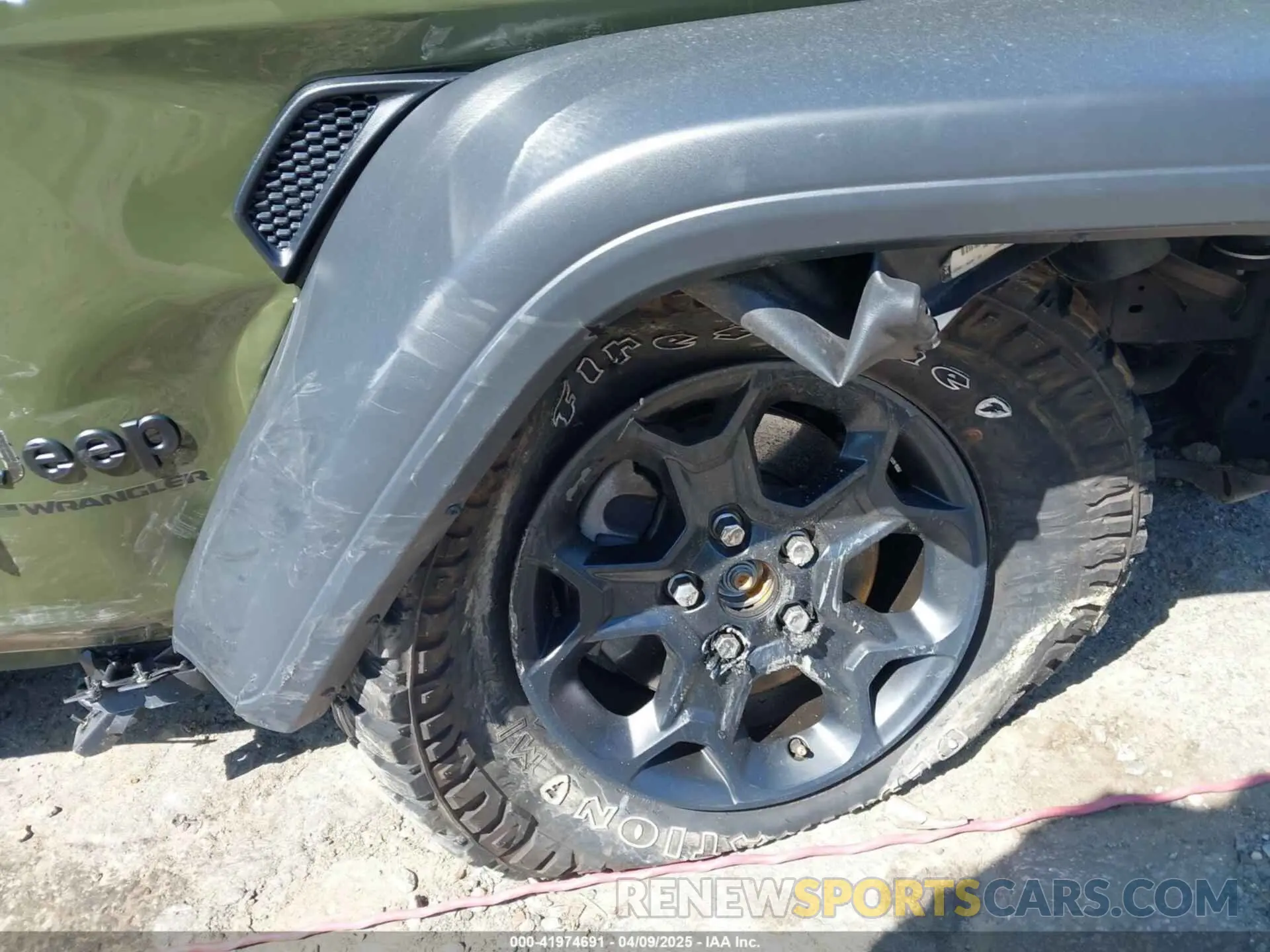 20 Photograph of a damaged car 1C4HJXDN0PW695795 JEEP WRANGLER 2023