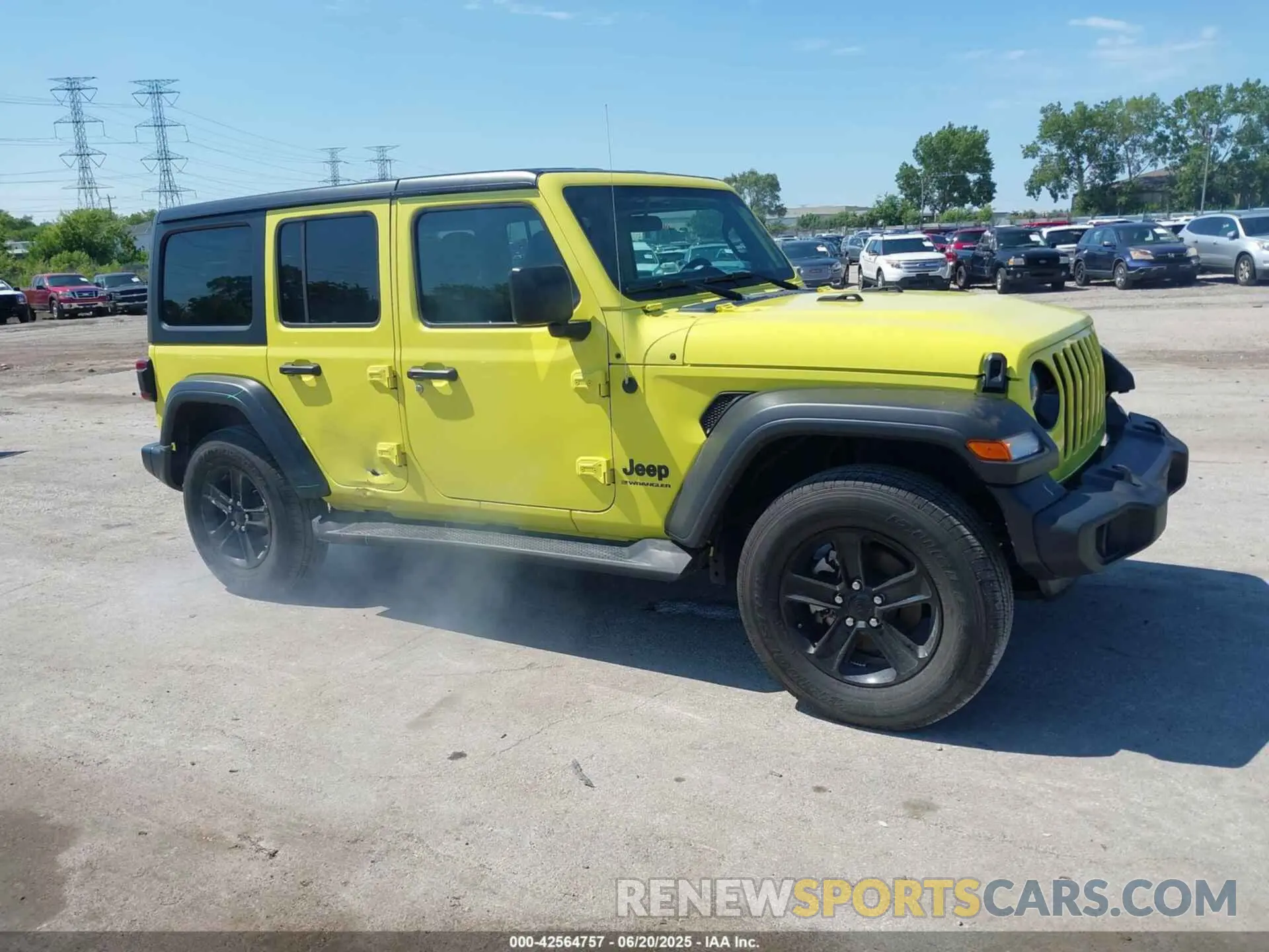 1 Фотография поврежденного автомобиля 1C4HJXDN1PW543105 JEEP WRANGLER 2023