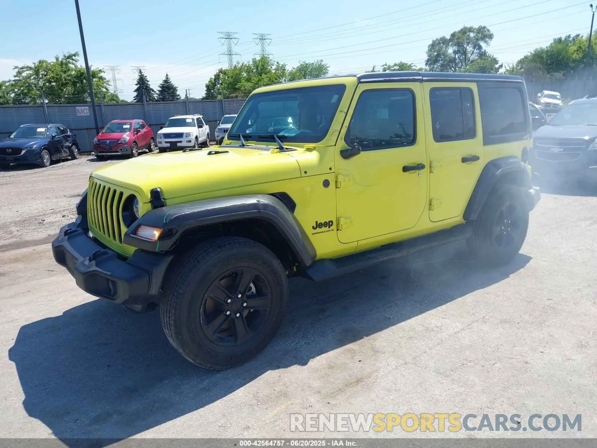 2 Фотография поврежденного автомобиля 1C4HJXDN1PW543105 JEEP WRANGLER 2023