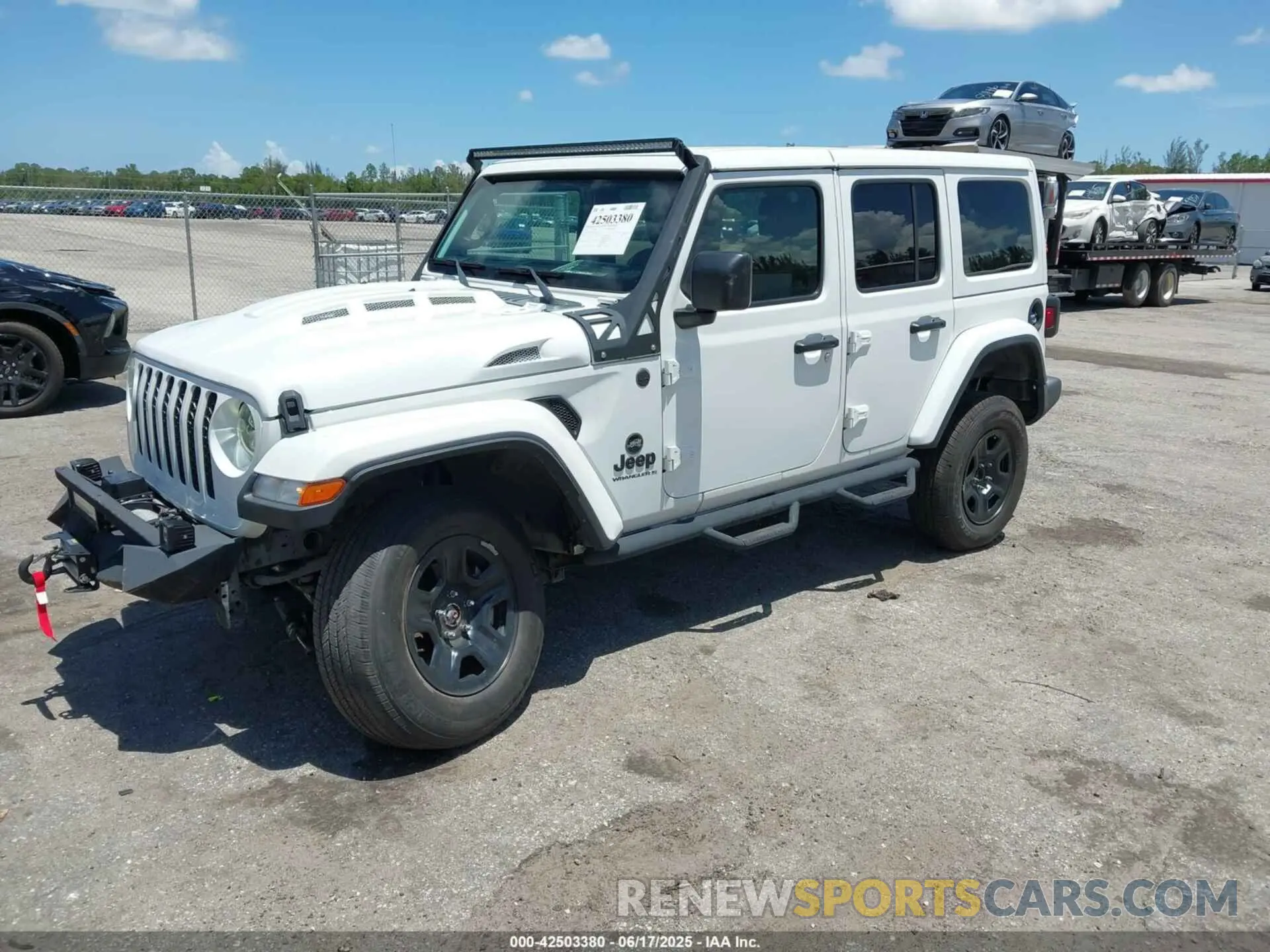 2 Photograph of a damaged car 1C4HJXDN1PW546425 JEEP WRANGLER 2023