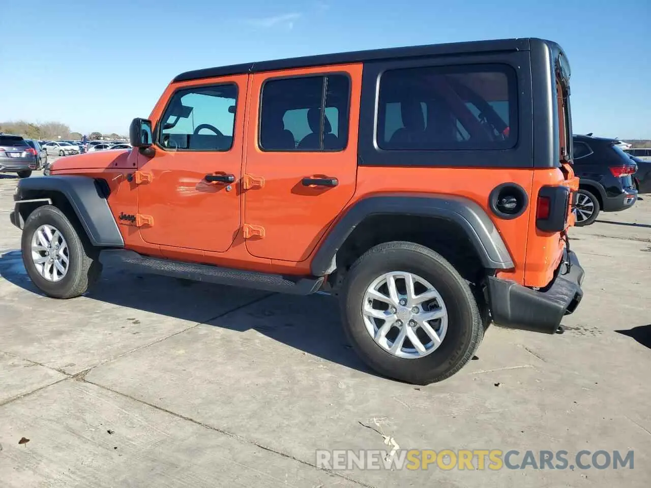 2 Фотография поврежденного автомобиля 1C4HJXDN2PW686743 JEEP WRANGLER 2023