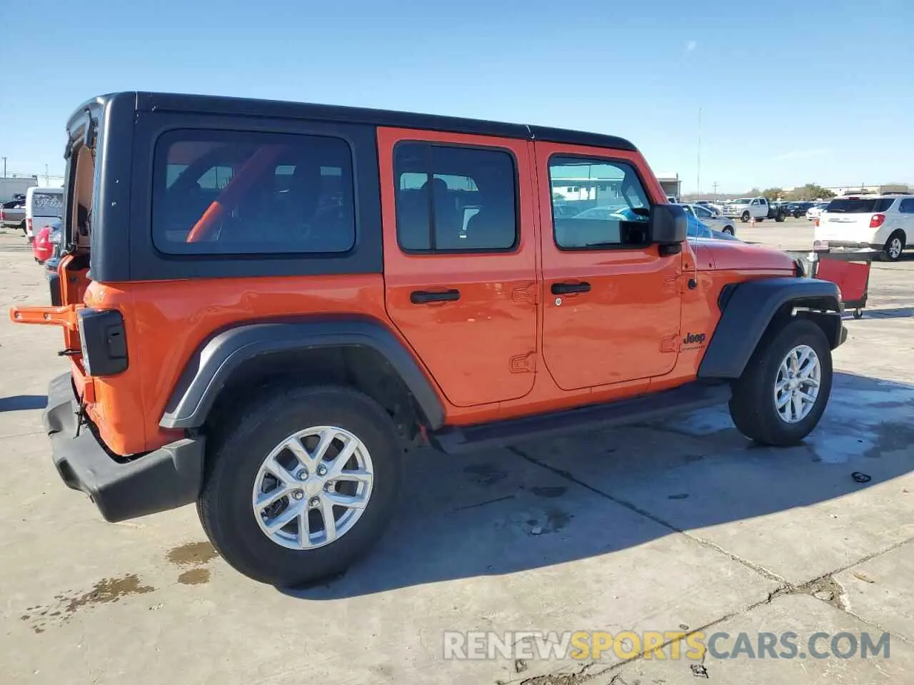 3 Фотография поврежденного автомобиля 1C4HJXDN2PW686743 JEEP WRANGLER 2023