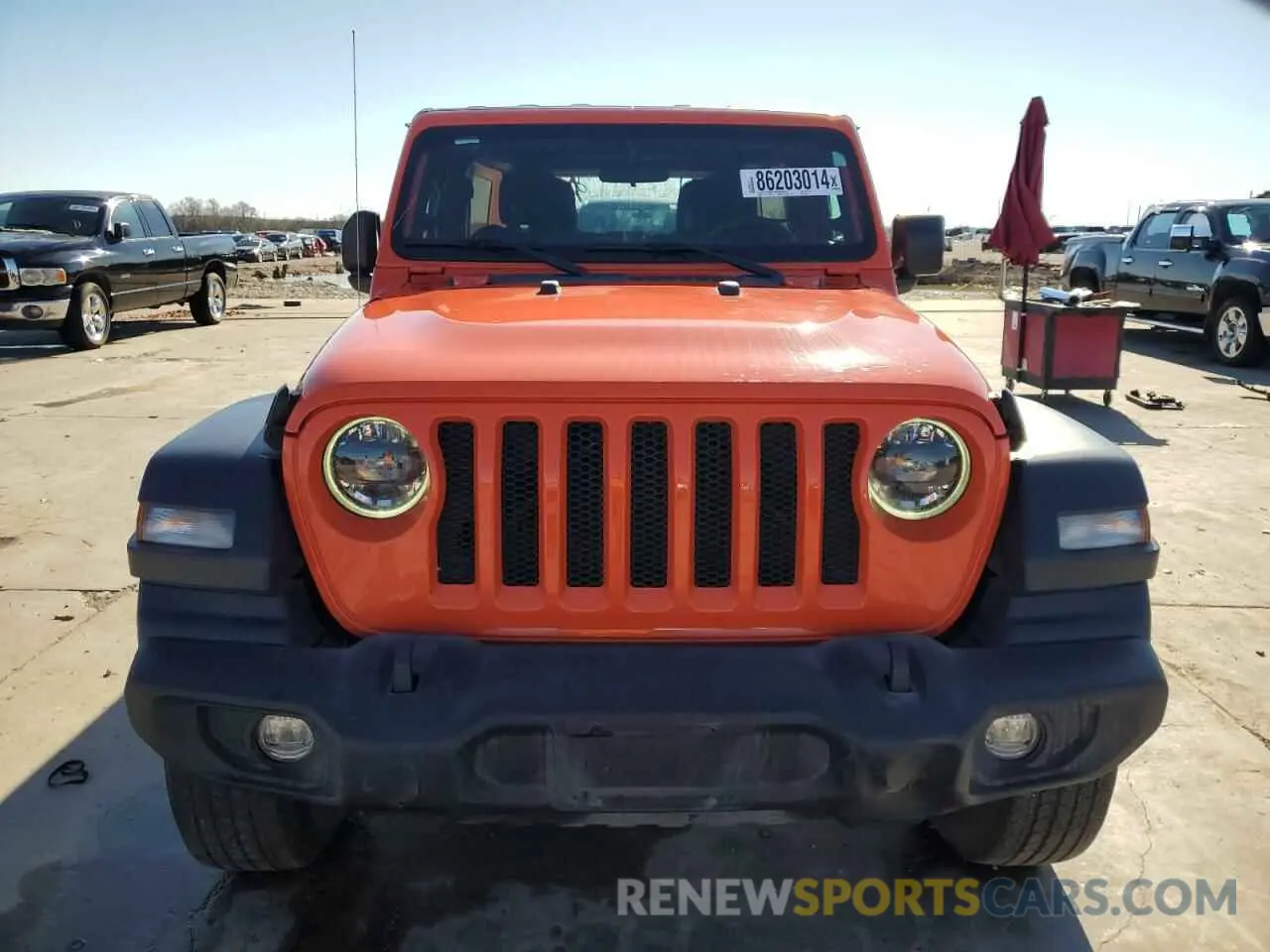 5 Фотография поврежденного автомобиля 1C4HJXDN2PW686743 JEEP WRANGLER 2023