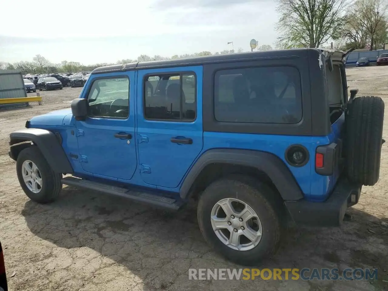 2 Фотография поврежденного автомобиля 1C4HJXDN3PW503284 JEEP WRANGLER 2023