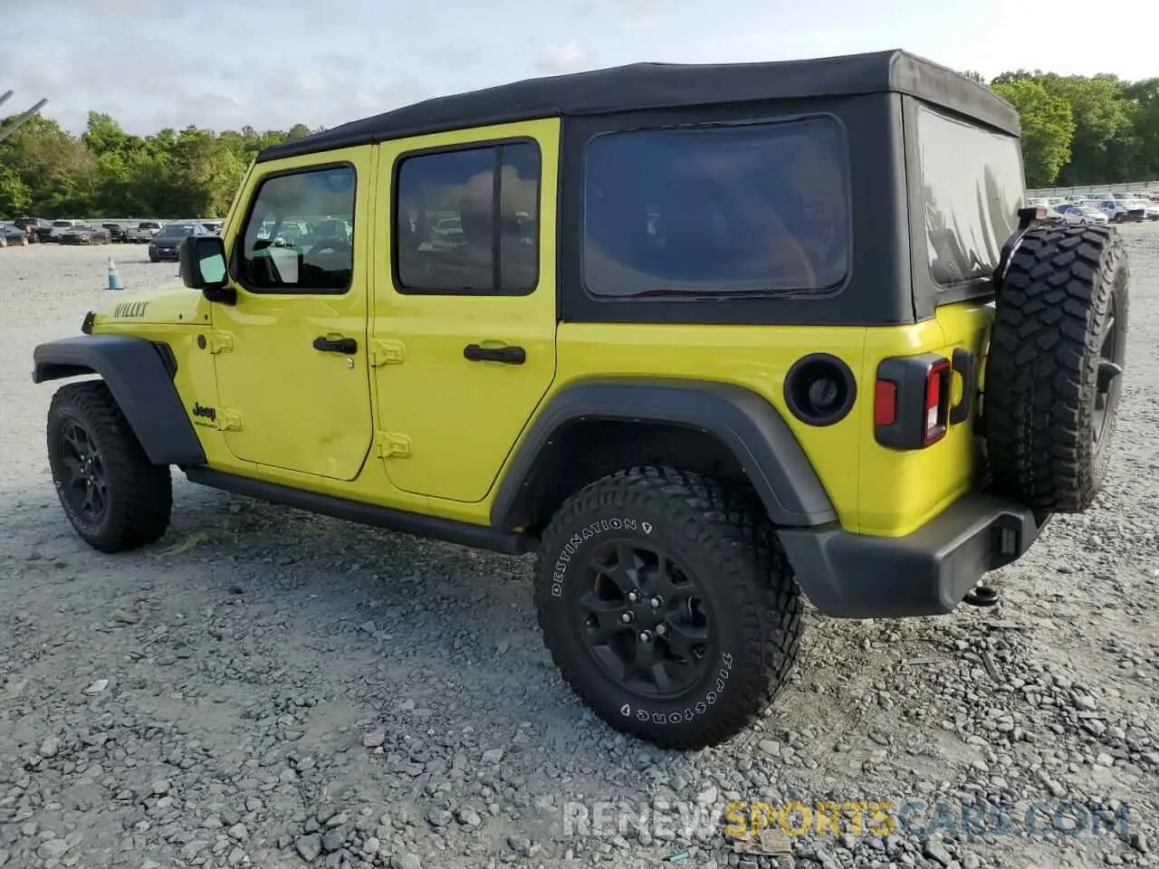 2 Фотография поврежденного автомобиля 1C4HJXDN3PW543719 JEEP WRANGLER 2023