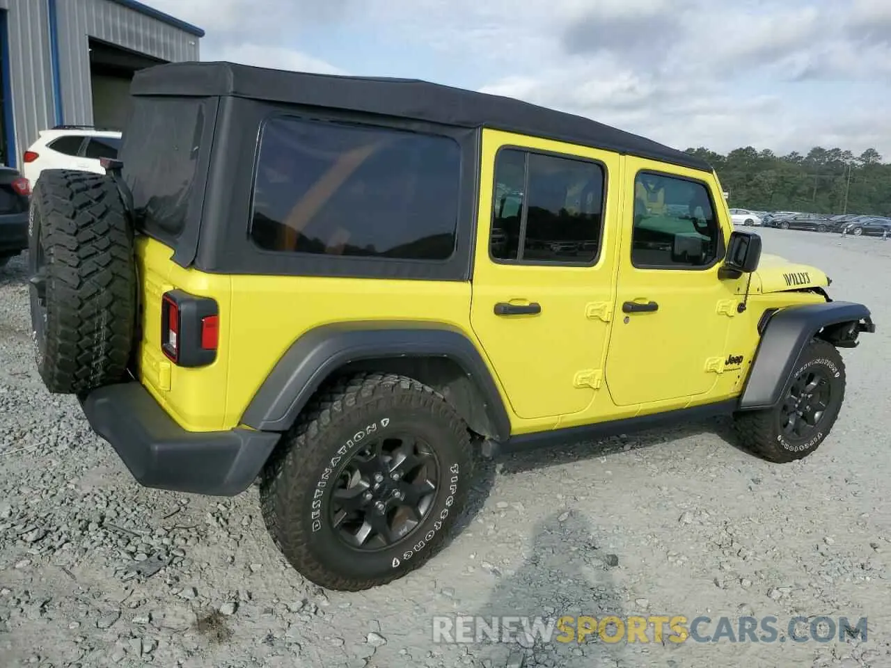 3 Фотография поврежденного автомобиля 1C4HJXDN3PW543719 JEEP WRANGLER 2023