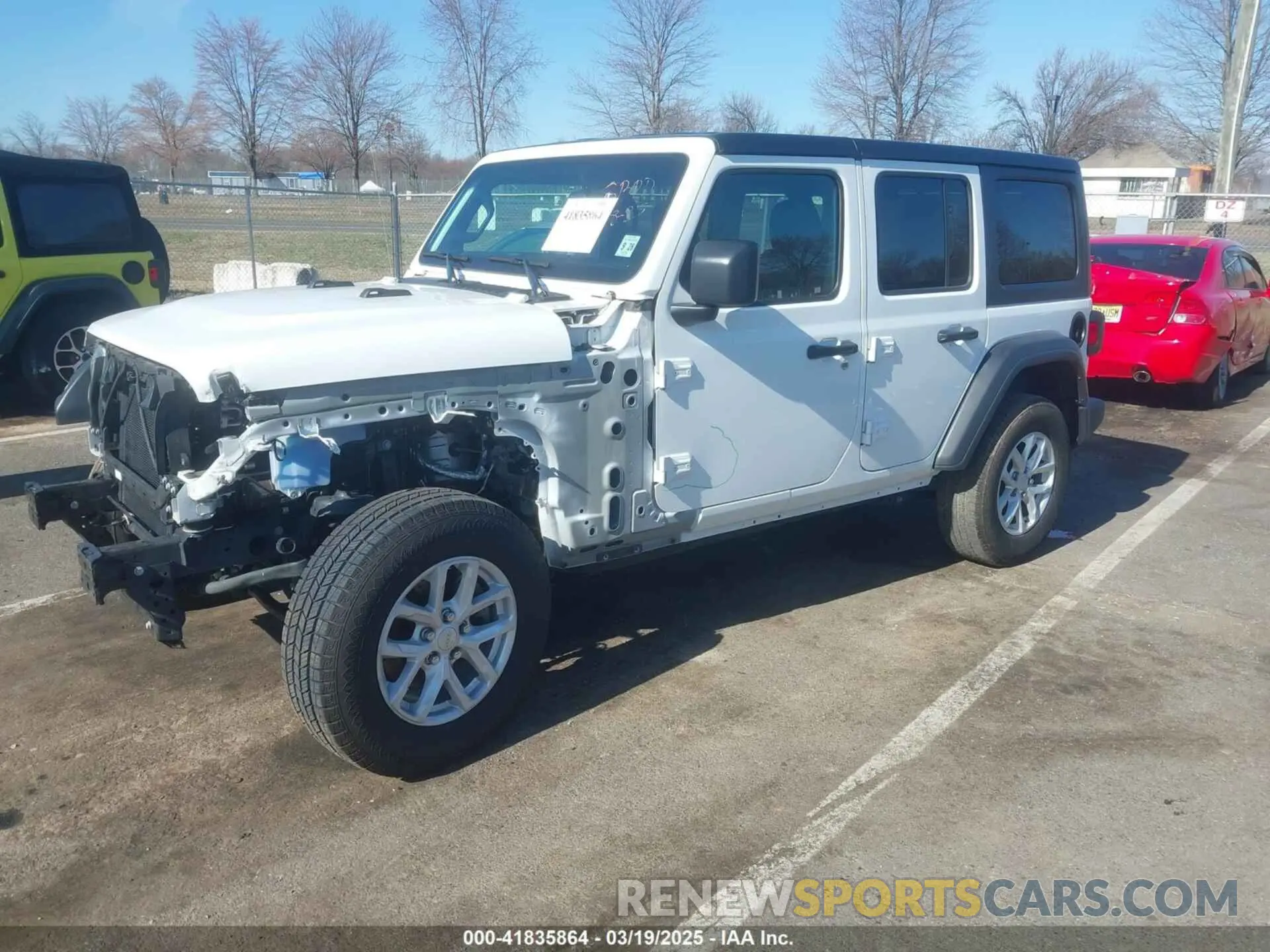 2 Фотография поврежденного автомобиля 1C4HJXDN4PW702277 JEEP WRANGLER 2023