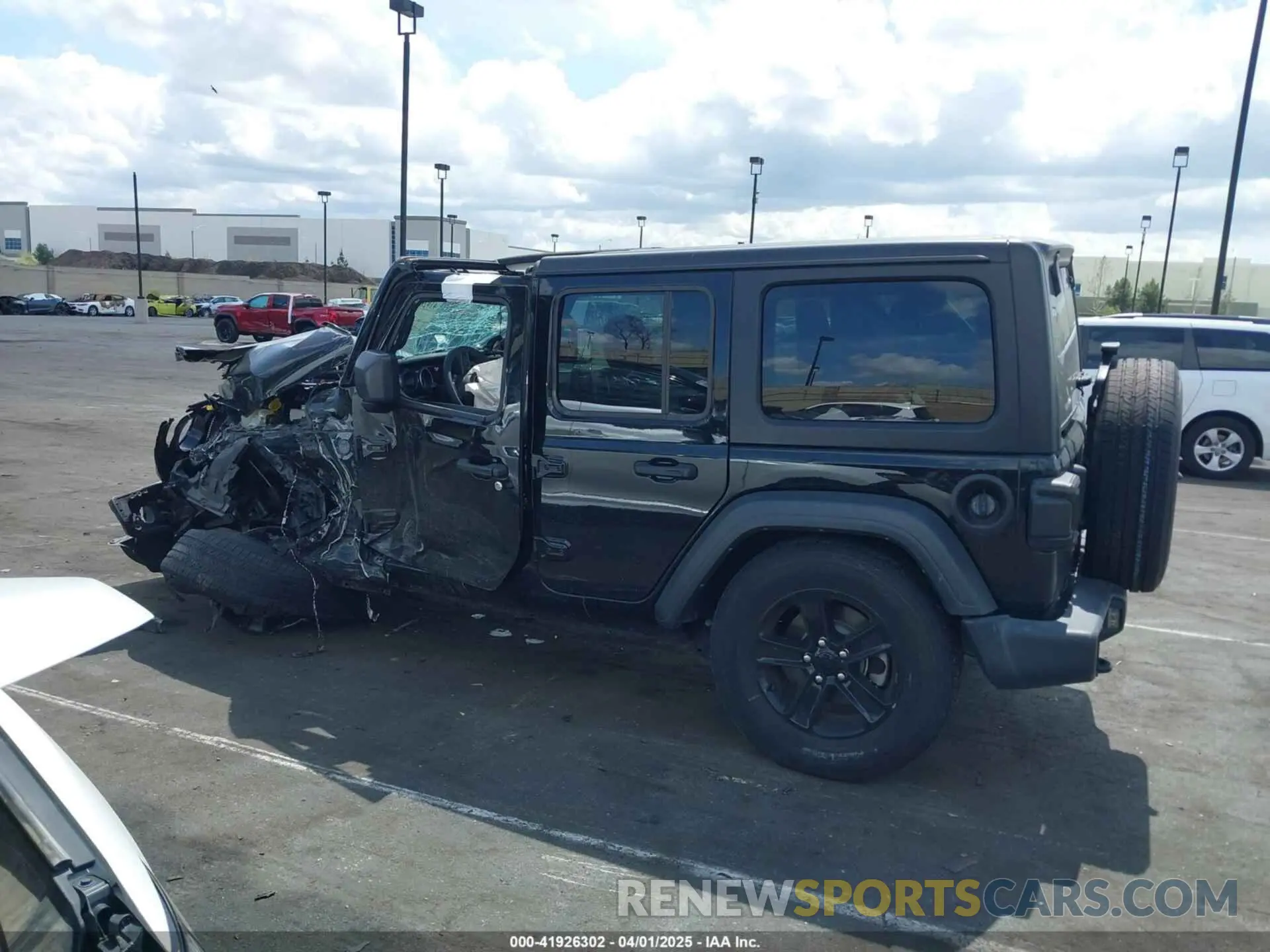 14 Photograph of a damaged car 1C4HJXDN5PW634233 JEEP WRANGLER 2023