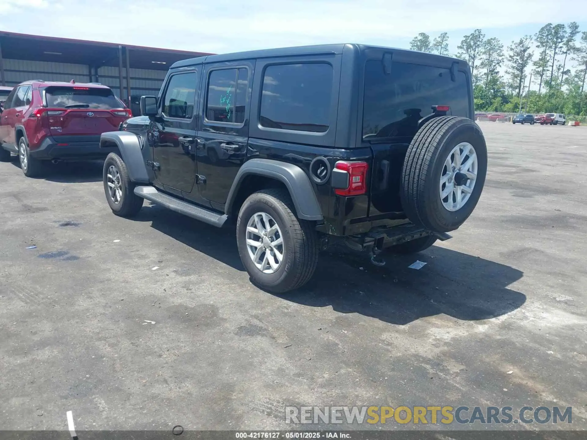 3 Фотография поврежденного автомобиля 1C4HJXDN5PW671167 JEEP WRANGLER 2023