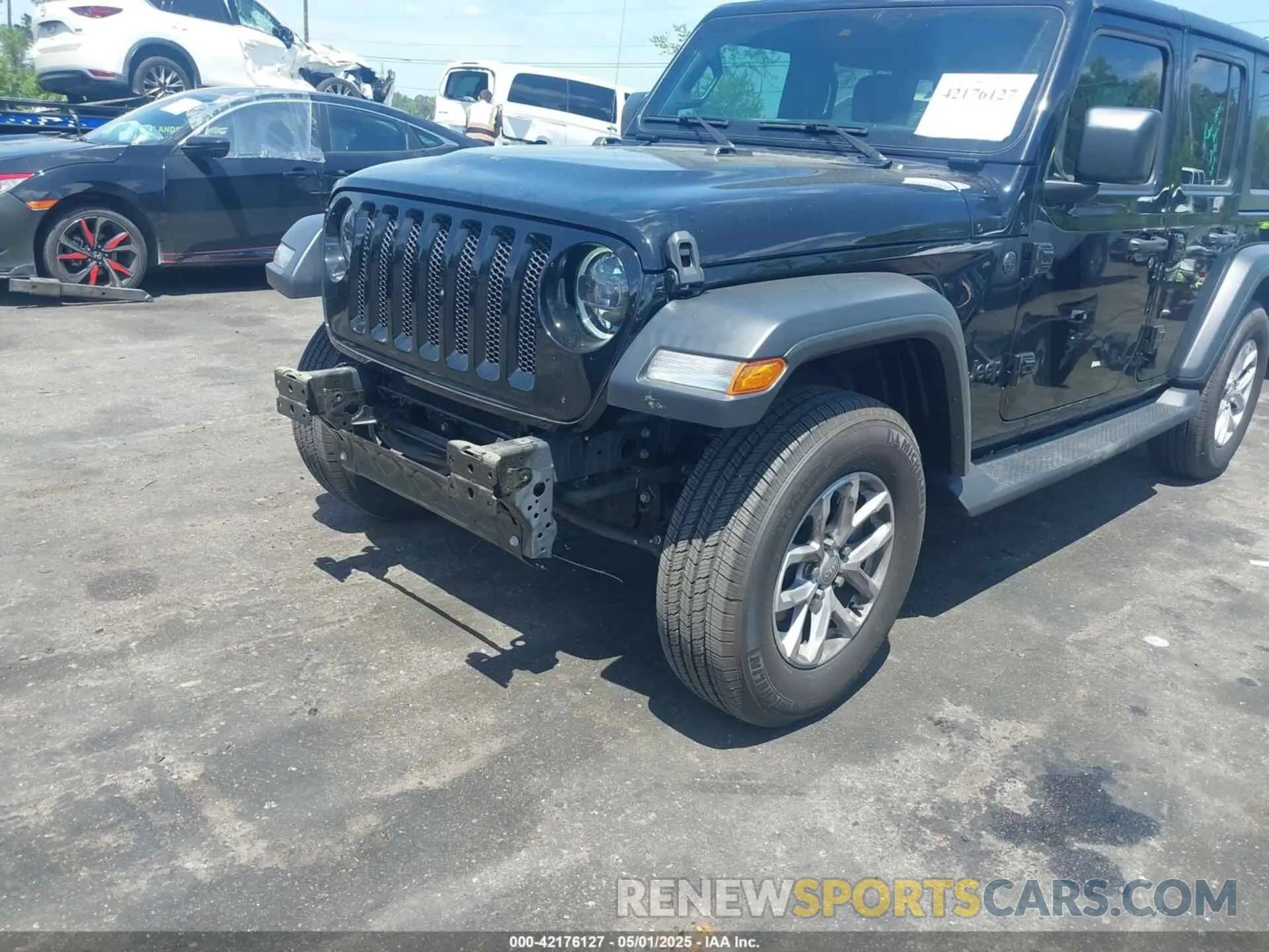 6 Фотография поврежденного автомобиля 1C4HJXDN5PW671167 JEEP WRANGLER 2023