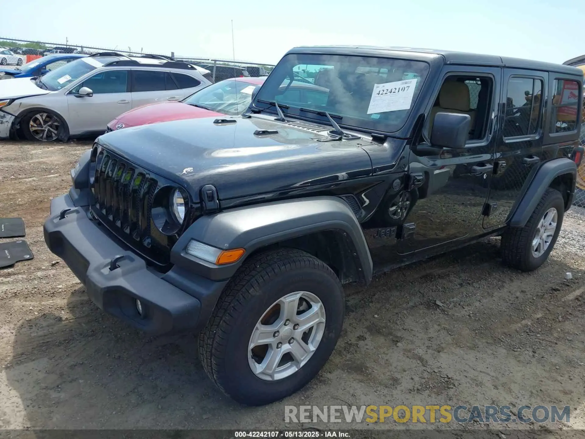 2 Фотография поврежденного автомобиля 1C4HJXDN6PW599895 JEEP WRANGLER 2023