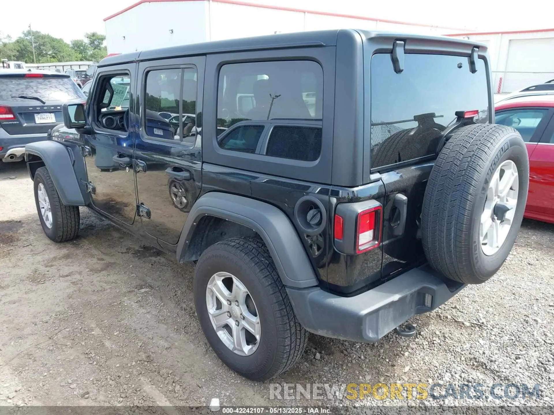 3 Фотография поврежденного автомобиля 1C4HJXDN6PW599895 JEEP WRANGLER 2023