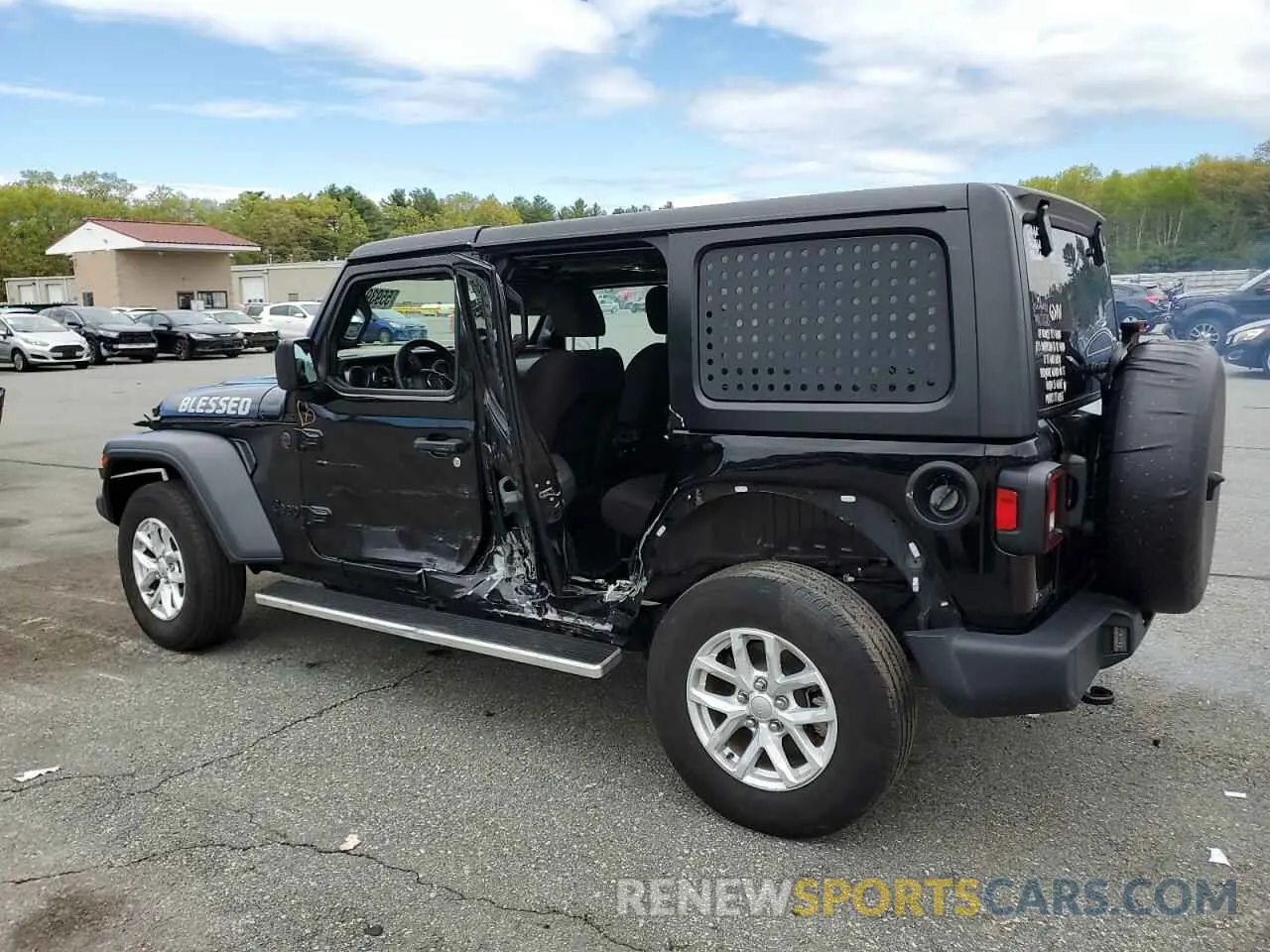 2 Photograph of a damaged car 1C4HJXDN6PW618252 JEEP WRANGLER 2023