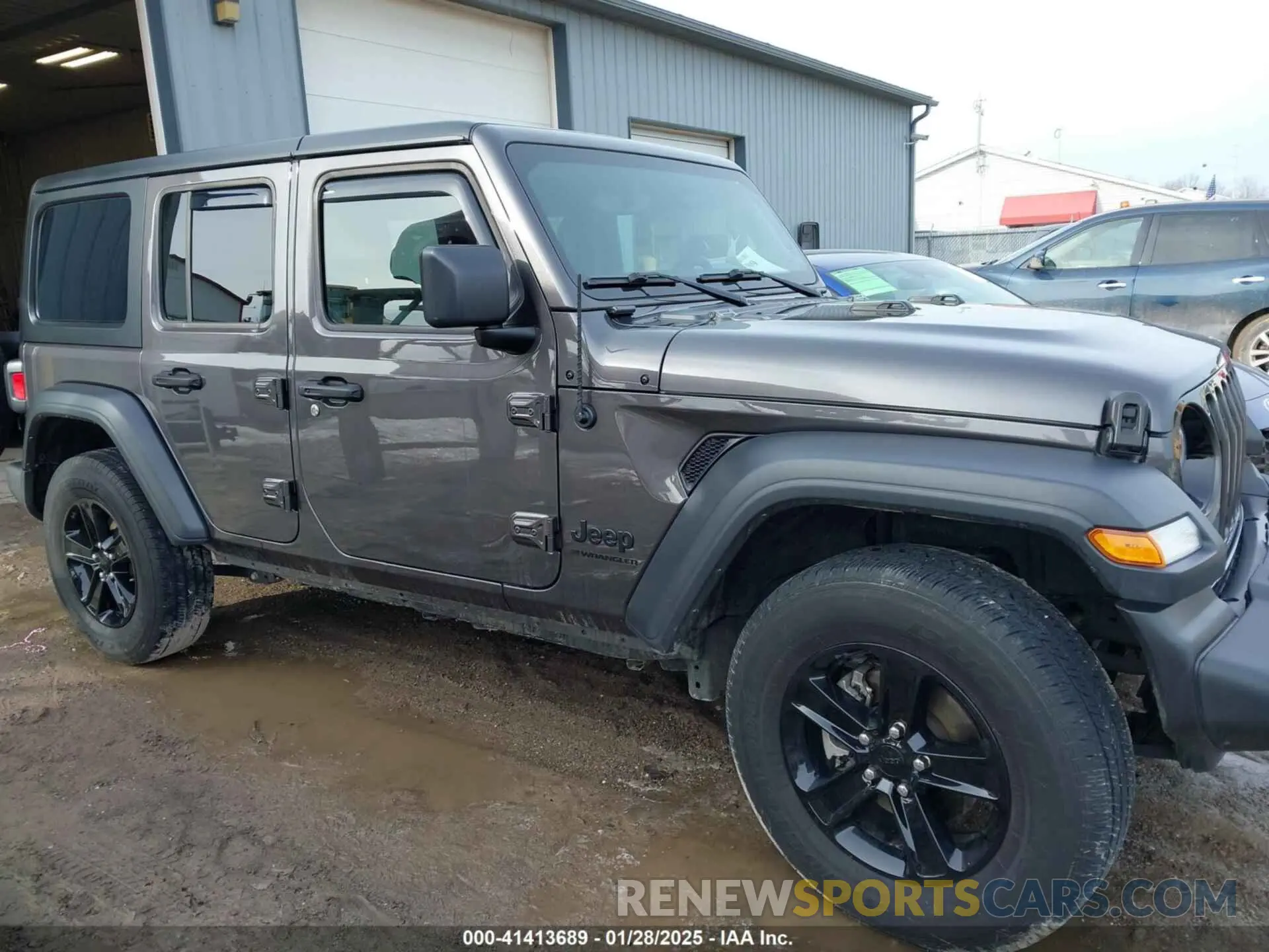 14 Photograph of a damaged car 1C4HJXDN6PW653924 JEEP WRANGLER 2023