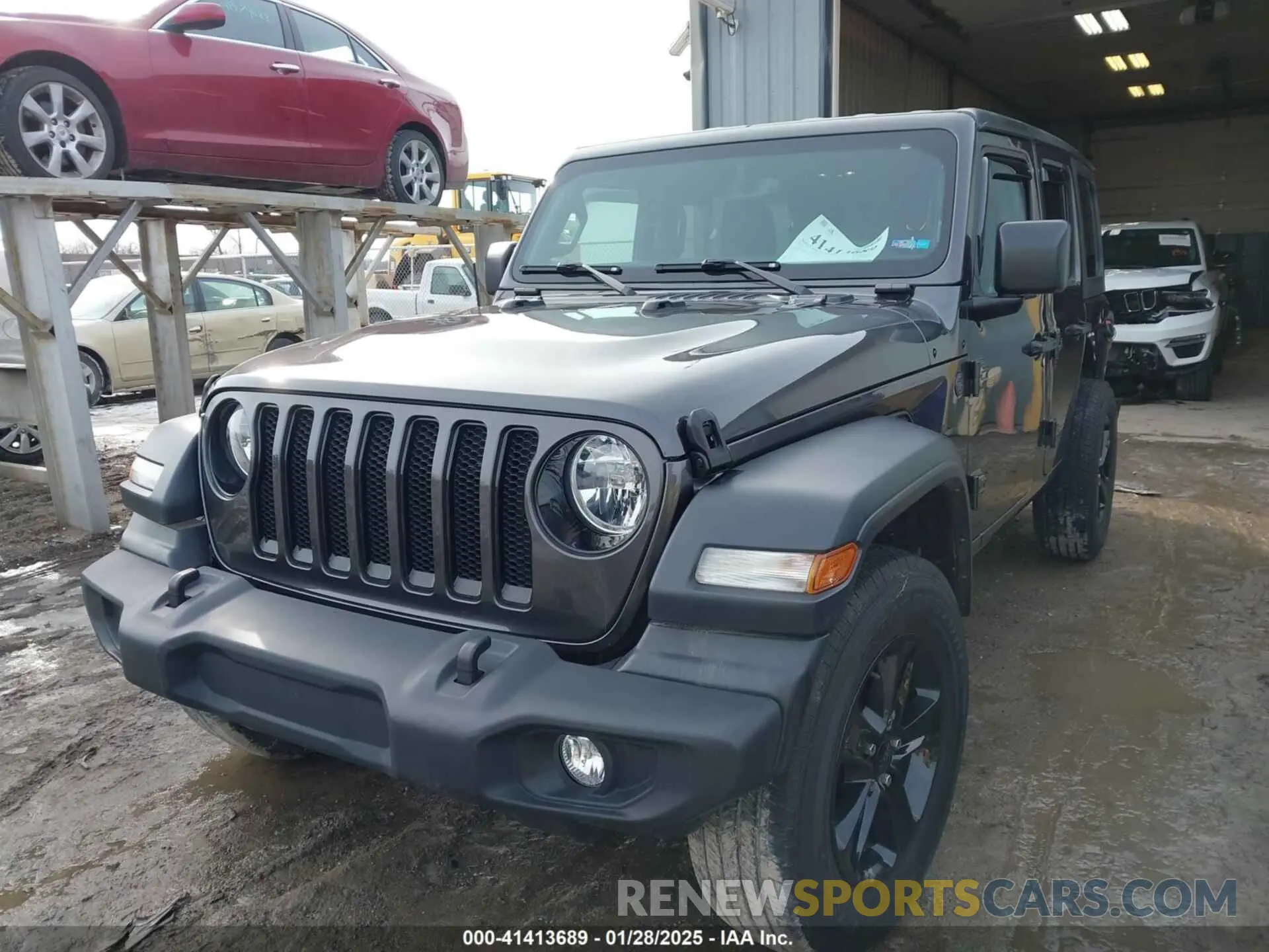 2 Photograph of a damaged car 1C4HJXDN6PW653924 JEEP WRANGLER 2023