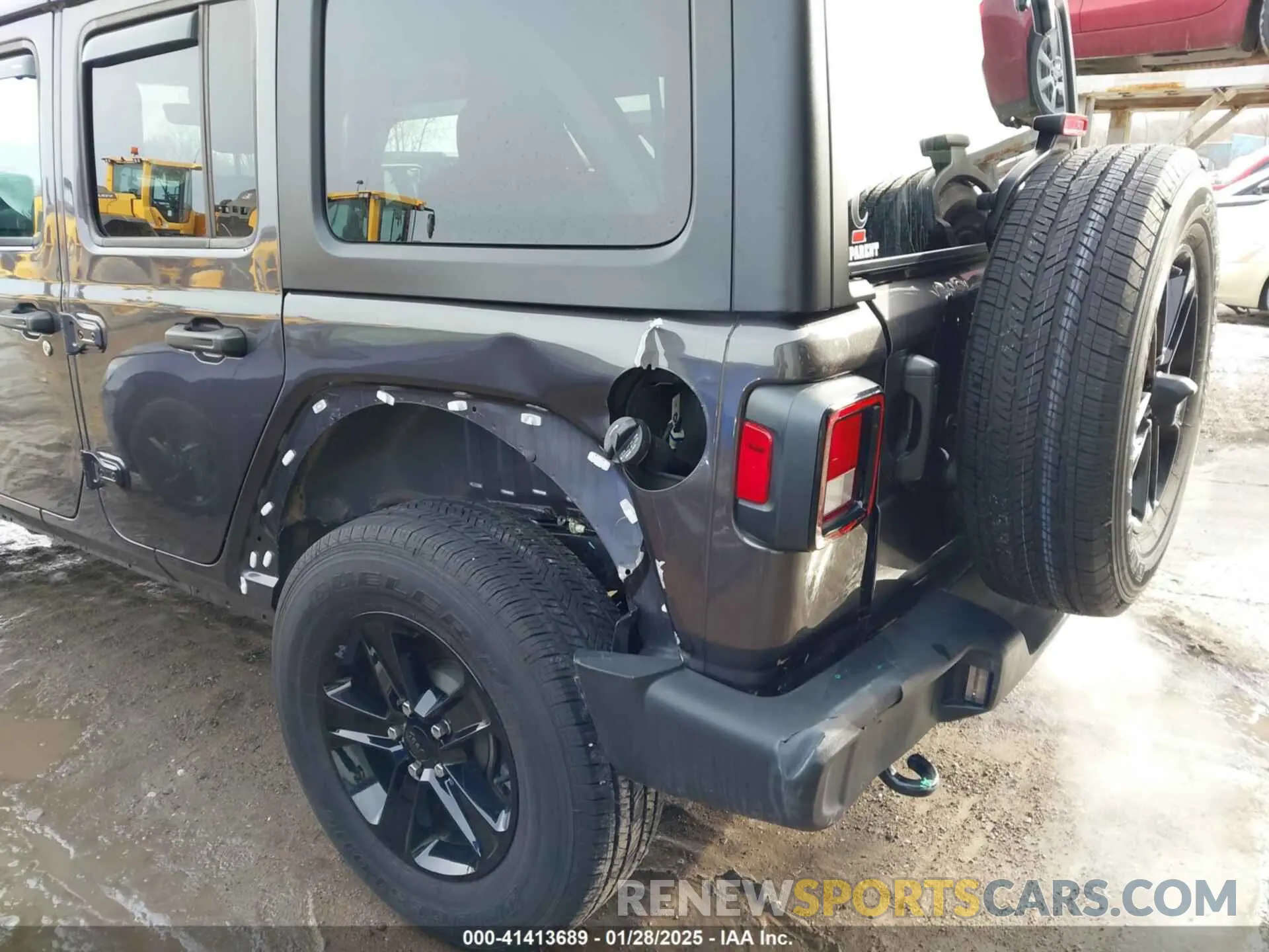 6 Photograph of a damaged car 1C4HJXDN6PW653924 JEEP WRANGLER 2023