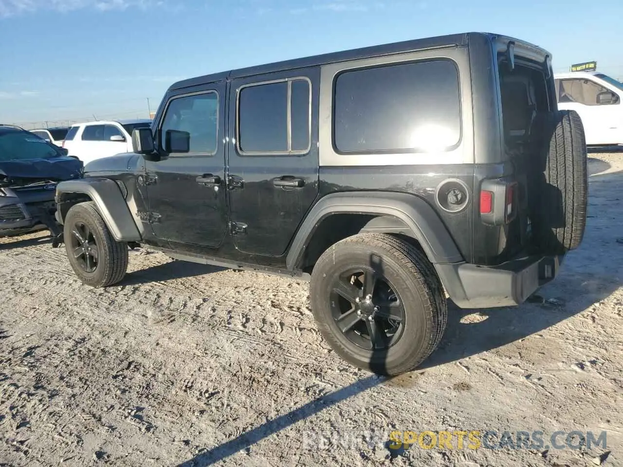 2 Photograph of a damaged car 1C4HJXDN6PW674398 JEEP WRANGLER 2023