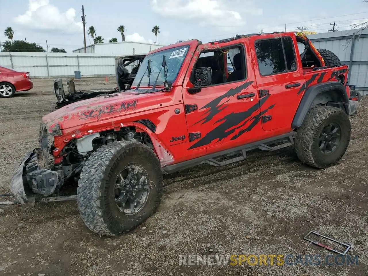 1 Photograph of a damaged car 1C4HJXDN9PW509722 JEEP WRANGLER 2023