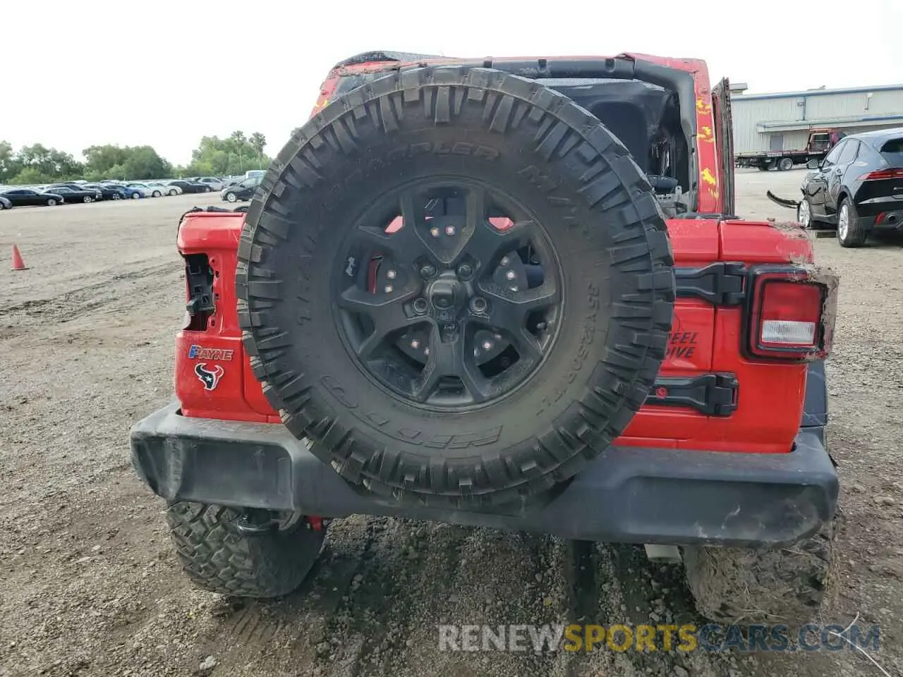 6 Photograph of a damaged car 1C4HJXDN9PW509722 JEEP WRANGLER 2023