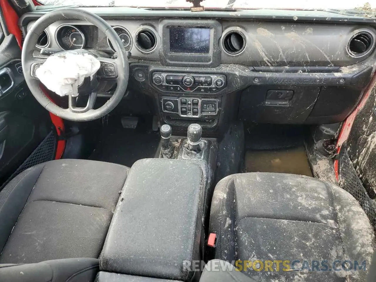 8 Photograph of a damaged car 1C4HJXDN9PW509722 JEEP WRANGLER 2023