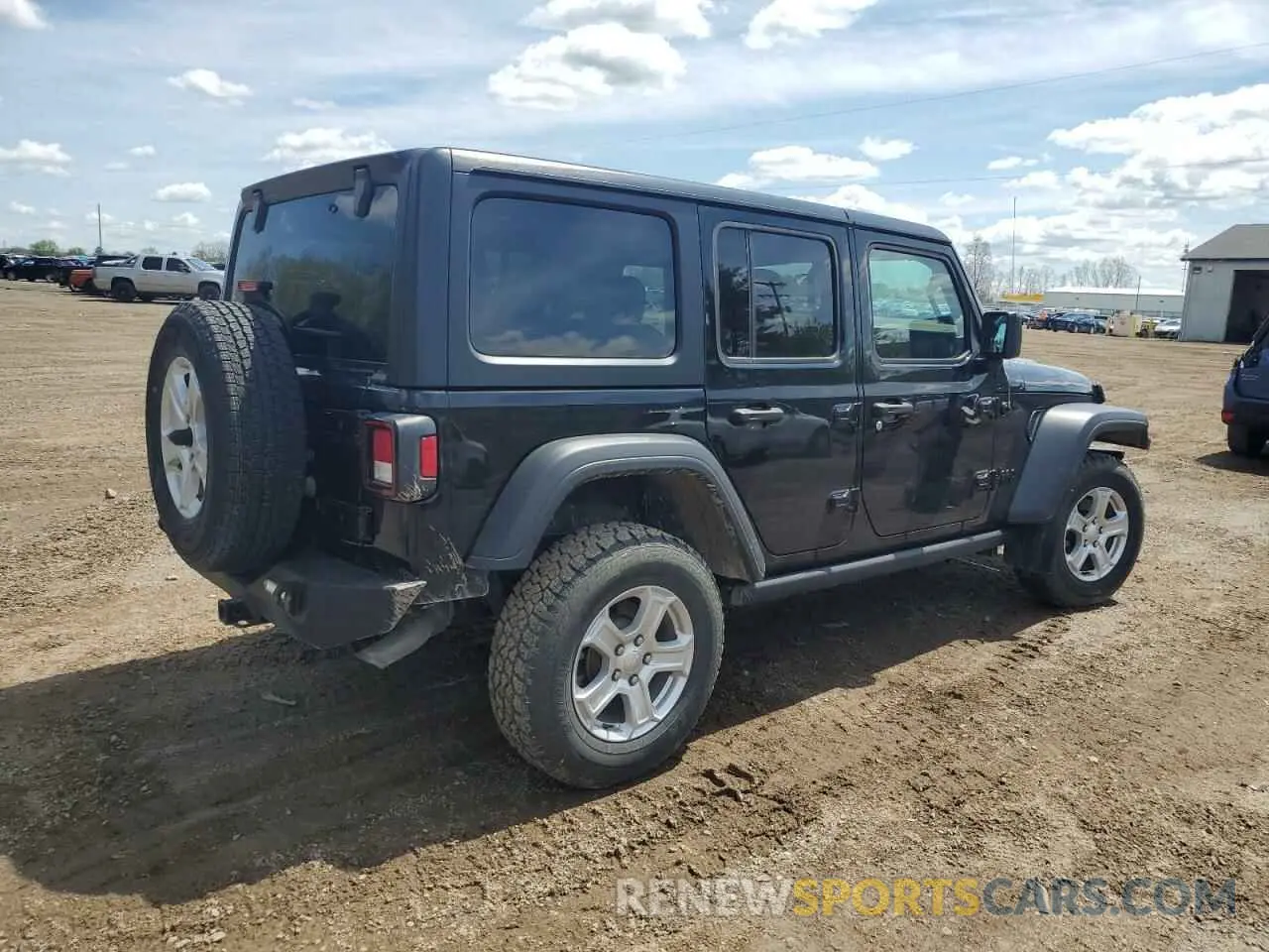 3 Photograph of a damaged car 1C4HJXDN9PW564543 JEEP WRANGLER 2023